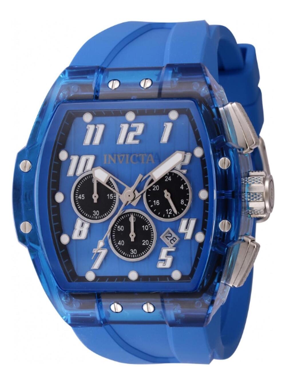 Invicta S1 Rally Kinesia Anatomic Men's Watch - 47mm, Blue (45484)
